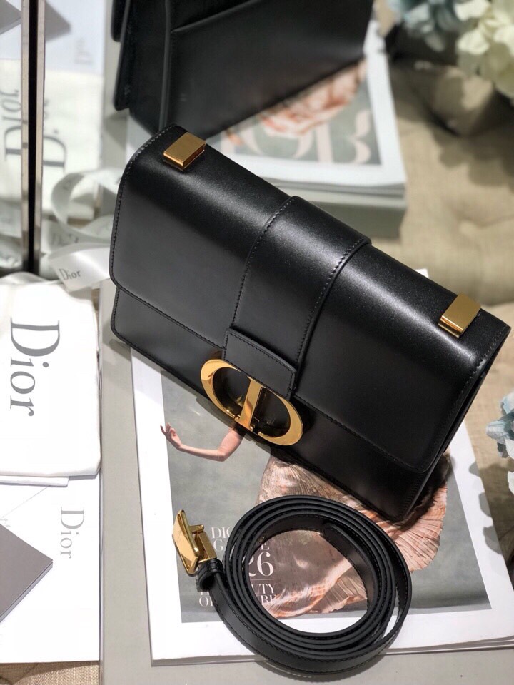 Wholesale Luxury Dior 30 Montaigne Bag Black Box Calfskin M9203Umos_M911 - Image 3
