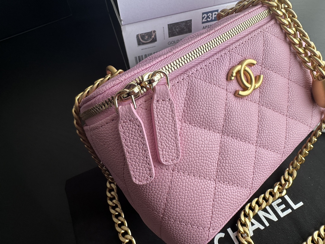 Wholesale Luxury Chanel Vanity Case Pink Ap3204 - Image 7