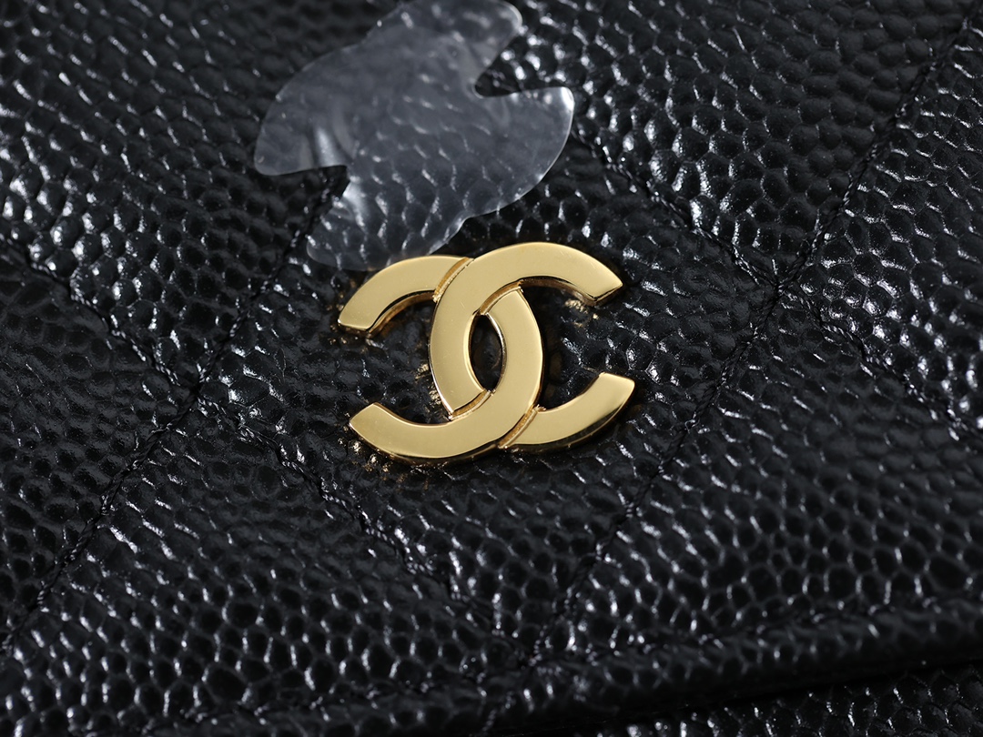 Wholesale Luxury Chanel Woc Gold Chain Black - Image 3