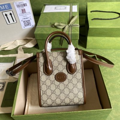Wholesale Luxury Gucci Gg Retro Mini Totel 671623