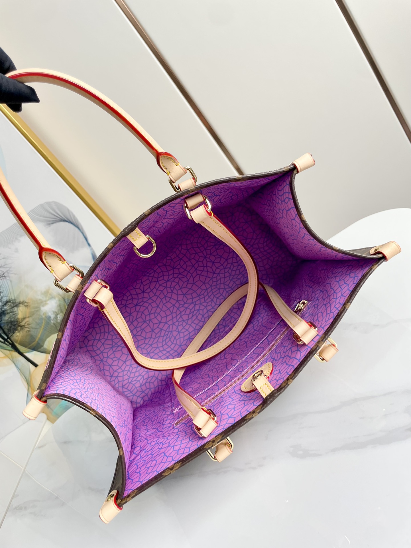 Wholesale Luxury Louis Vuitton Lv X Yk Onthego Mm M46466 - Image 3
