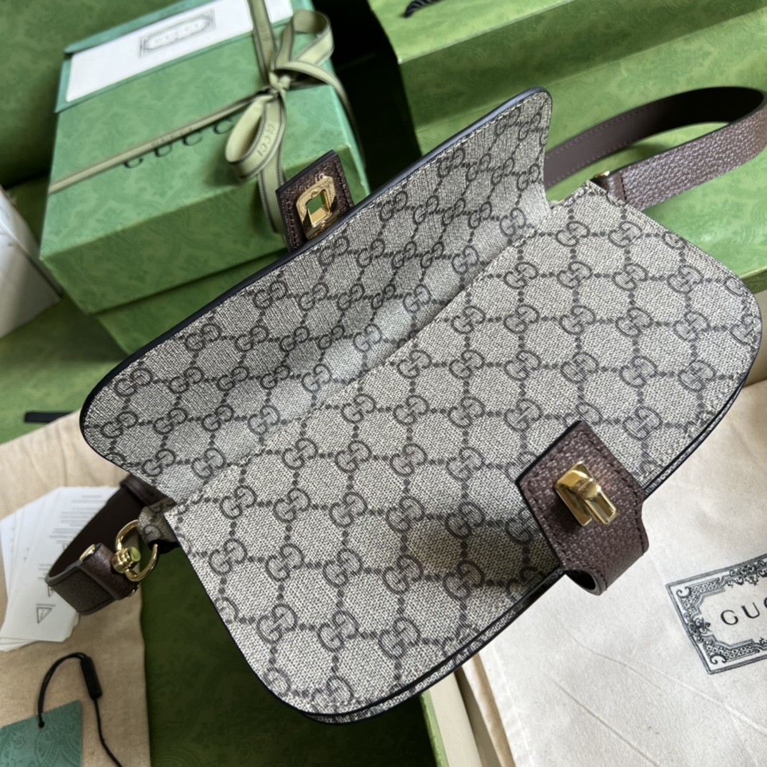 Wholesale Luxury Gucci Blondie Belt Bag Gg Supreme Canvas 718154 - Image 9