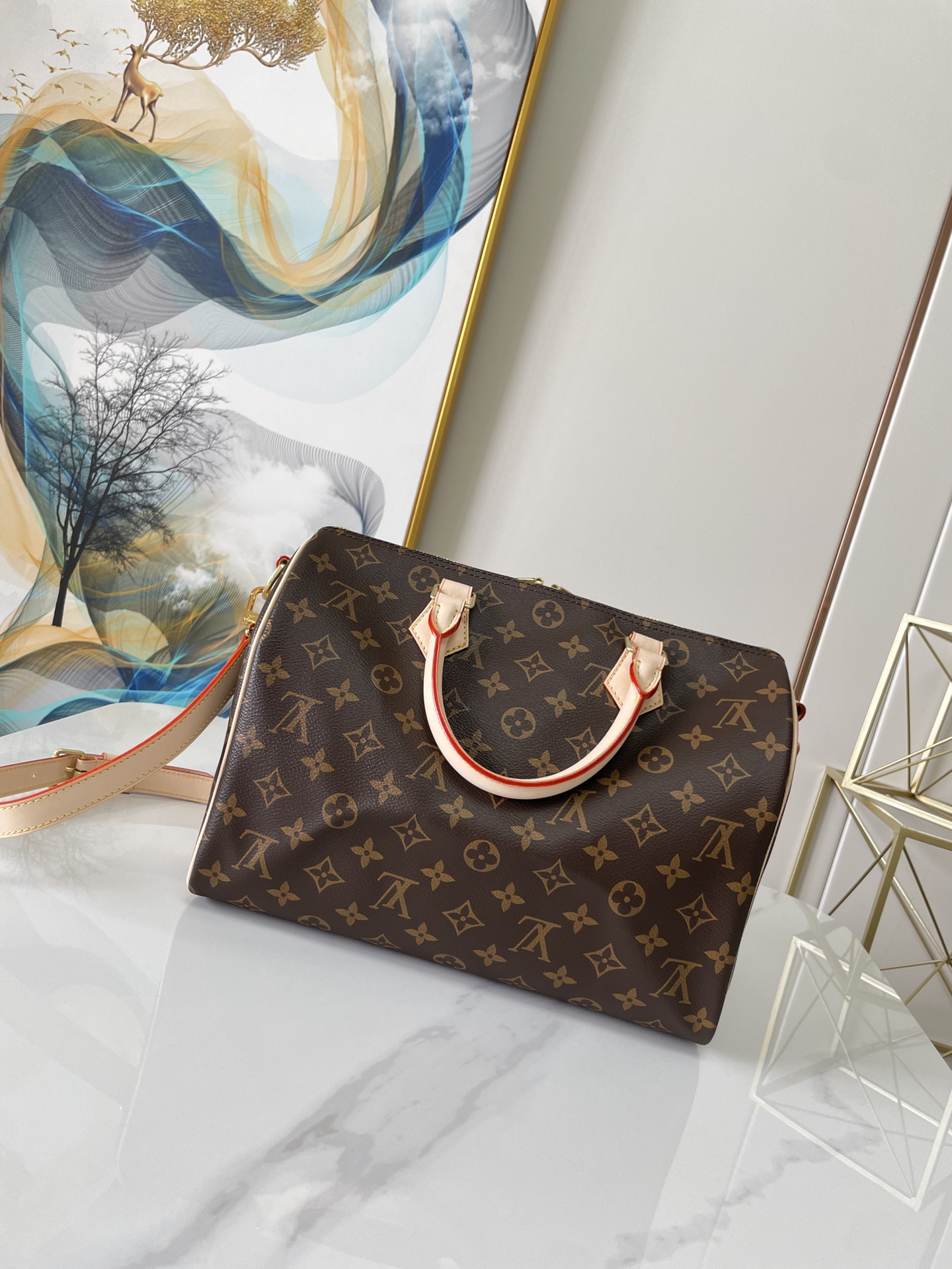 Wholesale Luxury Louis Vuitton Speedy Bandouliere 25 M41113 - Image 9