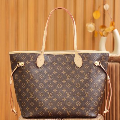 Alternative view of Wholesale Luxury Louis Vuitton Monogram Neverfull Red Pm/Mm/Gm M41177