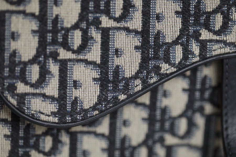 Wholesale Luxury Dior Saddle Pouch Blue Dior Oblique Jacquard S5620Ctzq_M928 - Image 2