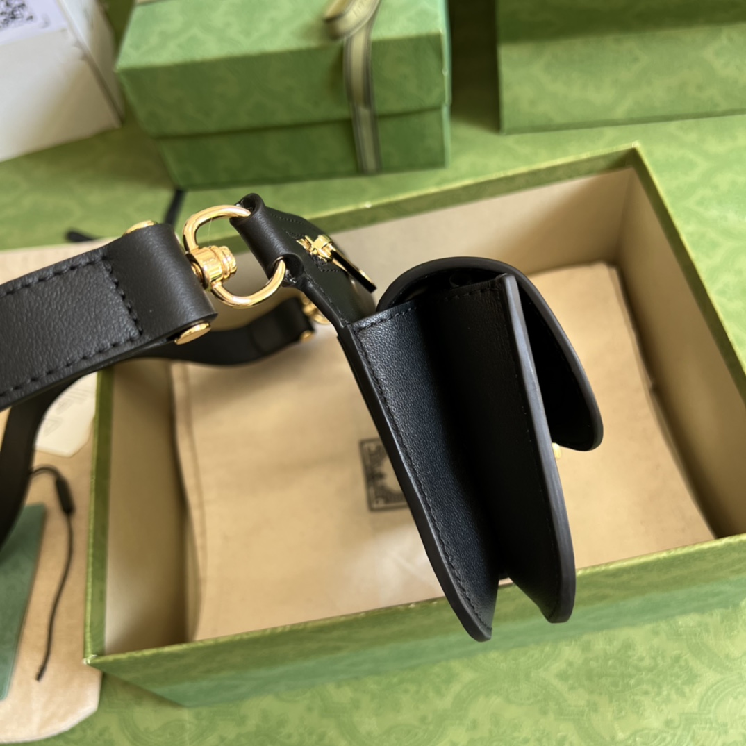 Wholesale Luxury Gucci Blondie Belt Bag Black 718154 - Image 6