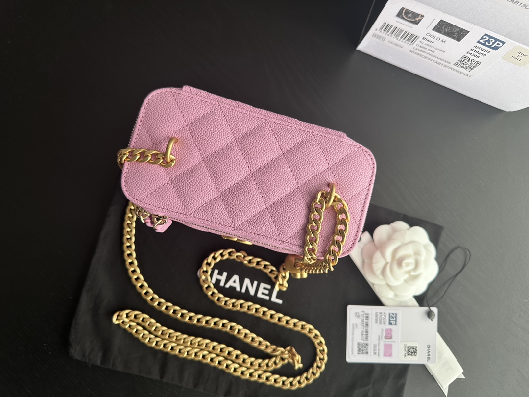 Wholesale Luxury Chanel Vanity Case Pink Ap3204 - Image 8