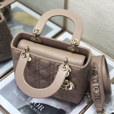 Alternative view of Wholesale Luxury Dior Medium Lady Dior Bag Cherry Rose Des Vents Patent Cannage Calfskin M0565Owcb_M49P