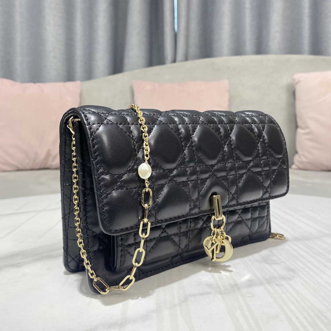 Wholesale Luxury Dior Lady Dior Chain Pouch S0937Onmj_M900 - Image 4