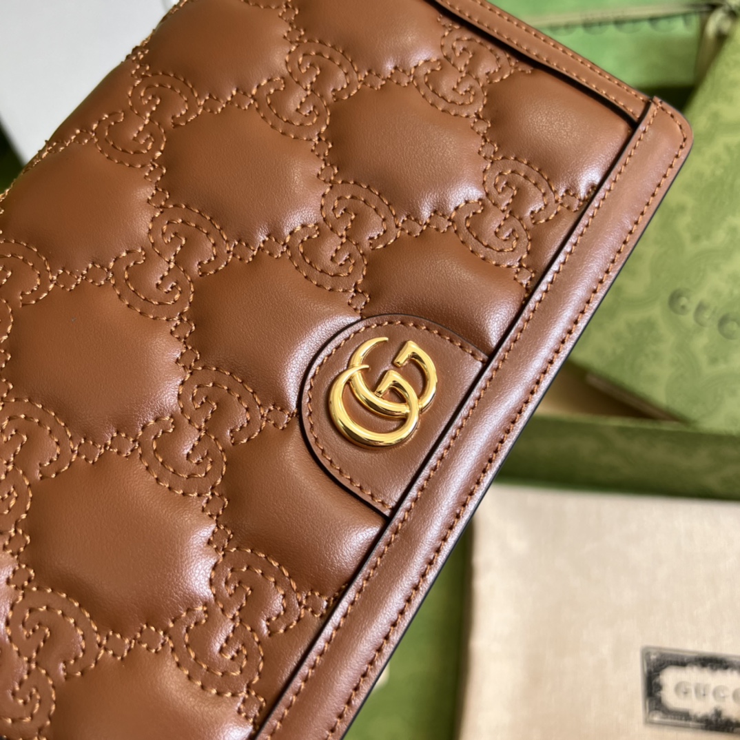 Wholesale Luxury Gucci Gg Matelasse Chain Wallet 723788 - Image 5
