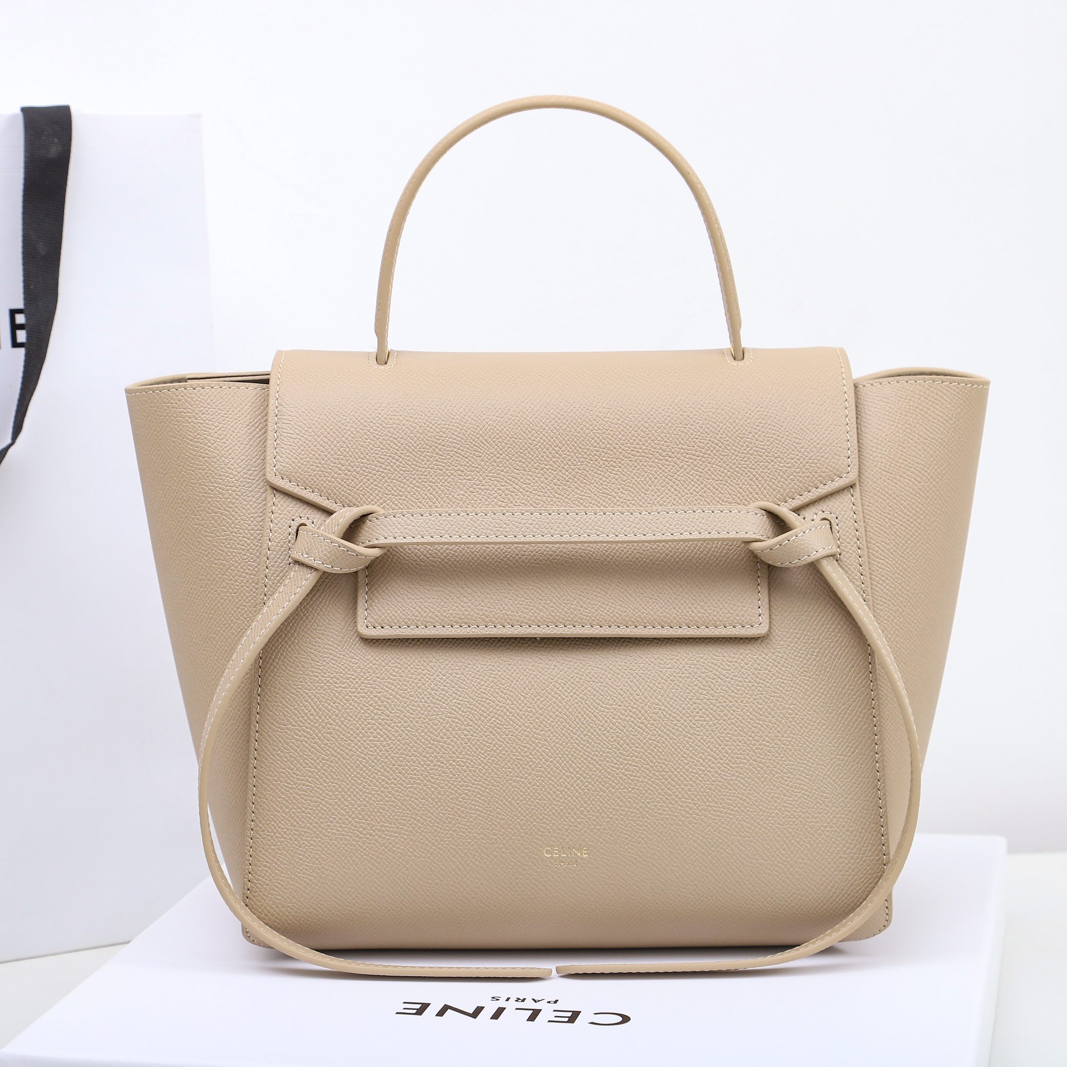 Wholesale Luxury Celine Luggage Handbag In Drummed Calfskin