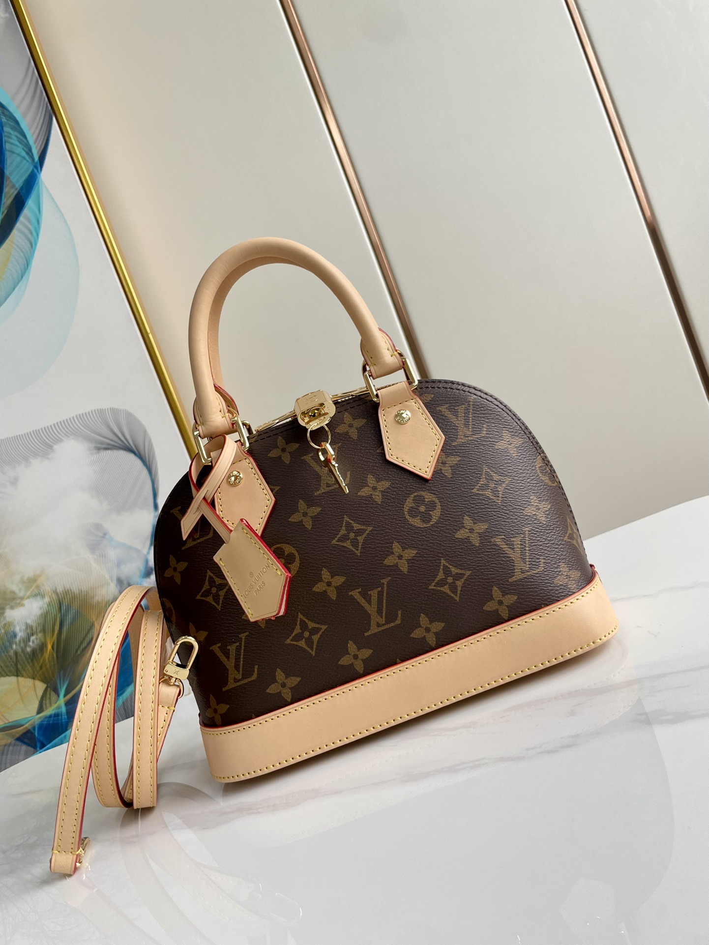 Wholesale Luxury Louis Vuitton Alma Bb M53152 - Image 8