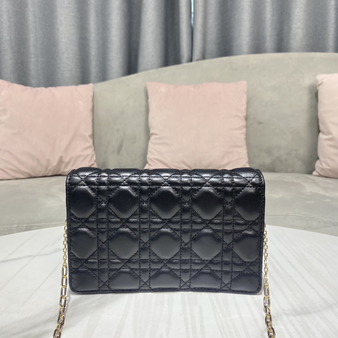 Wholesale Luxury Dior Lady Dior Chain Pouch S0937Onmj_M900 - Image 9
