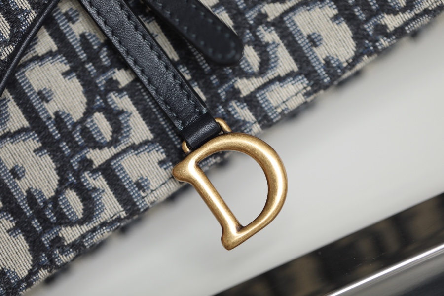 Wholesale Luxury Dior Saddle Pouch Blue Dior Oblique Jacquard S5620Ctzq_M928 - Image 9