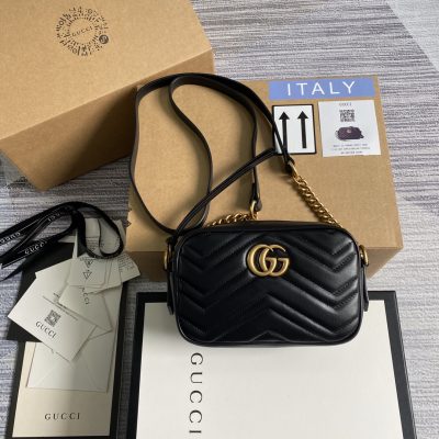 Wholesale Luxury Gucci Gg Marmont Matelasse Mini Bag 448065