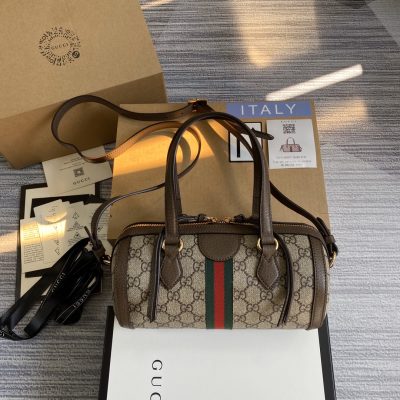 Wholesale Luxury Gucci Ophidia Gg Small Boston Bag 602577