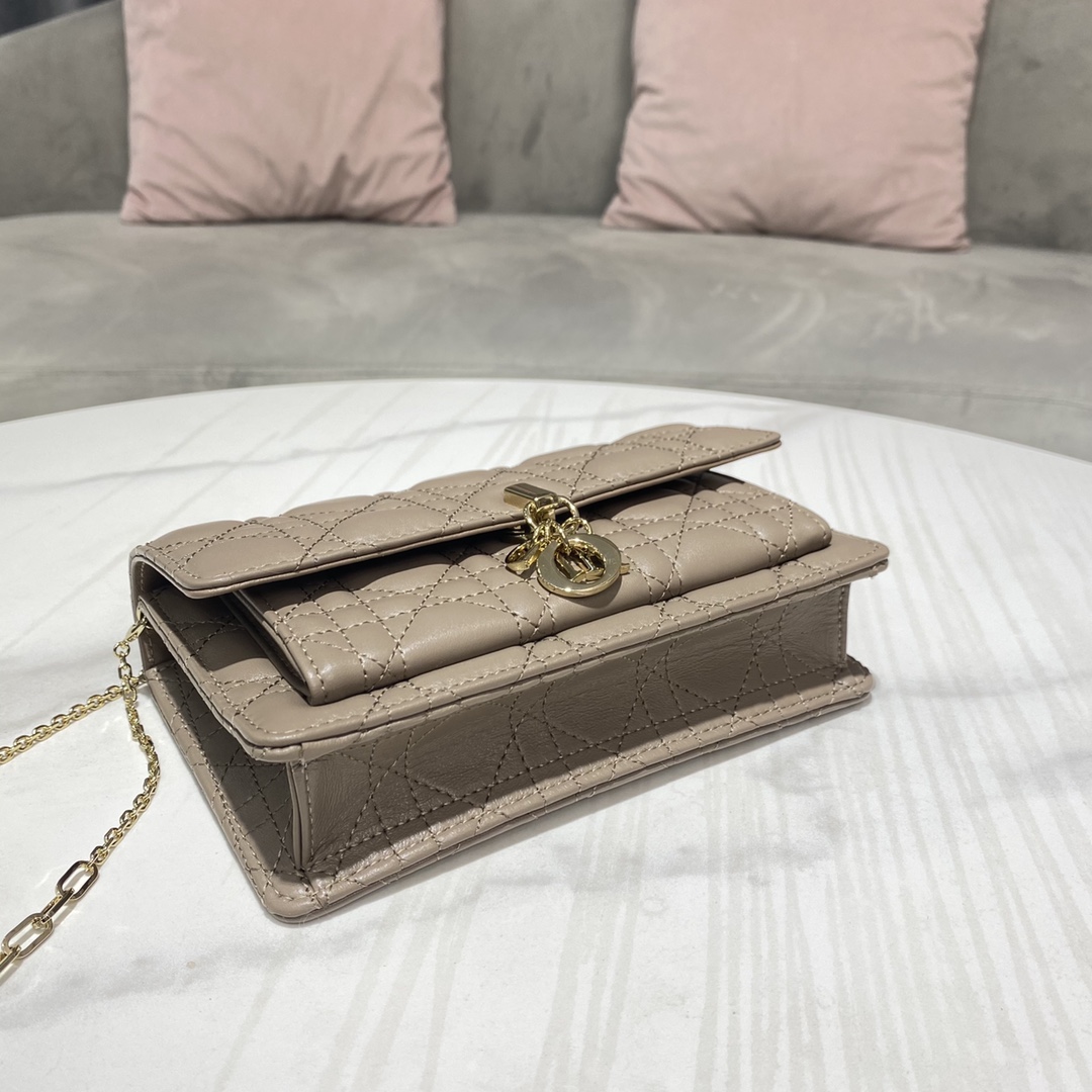 Wholesale Luxury Dior Lady Dior Chain Pouch S0937Onmj_M116 - Image 6