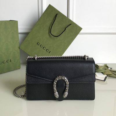 Wholesale Luxury Gucci Dionysus Small Shoulder Bag Black 400249