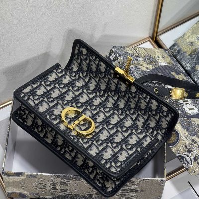 Alternative view of Wholesale Luxury Dior 30 Montaigne Bag Blue Dior Oblique Jacquard M9208Utzq_M928