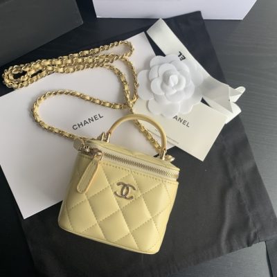 Wholesale Luxury Chanel 22 Yellow Ap2198