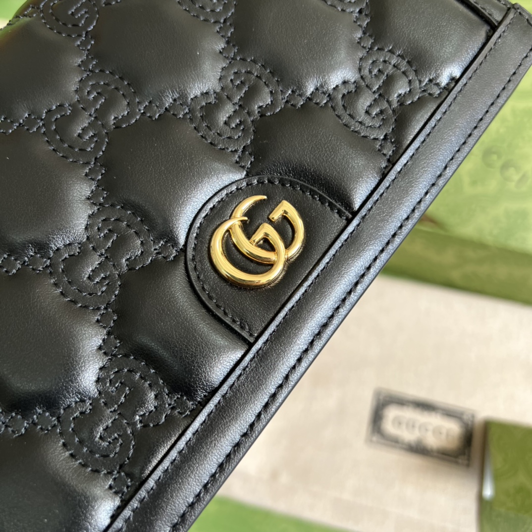 Wholesale Luxury Gucci Gg Matelasse Chain Wallet 723787 - Image 5