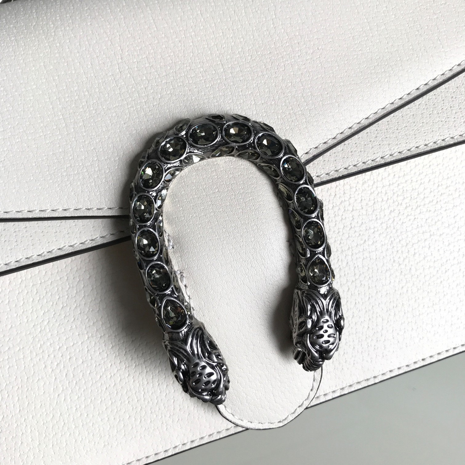 Wholesale Luxury Gucci Dionysus Small Shoulder Bag Pure White 400249 - Image 6