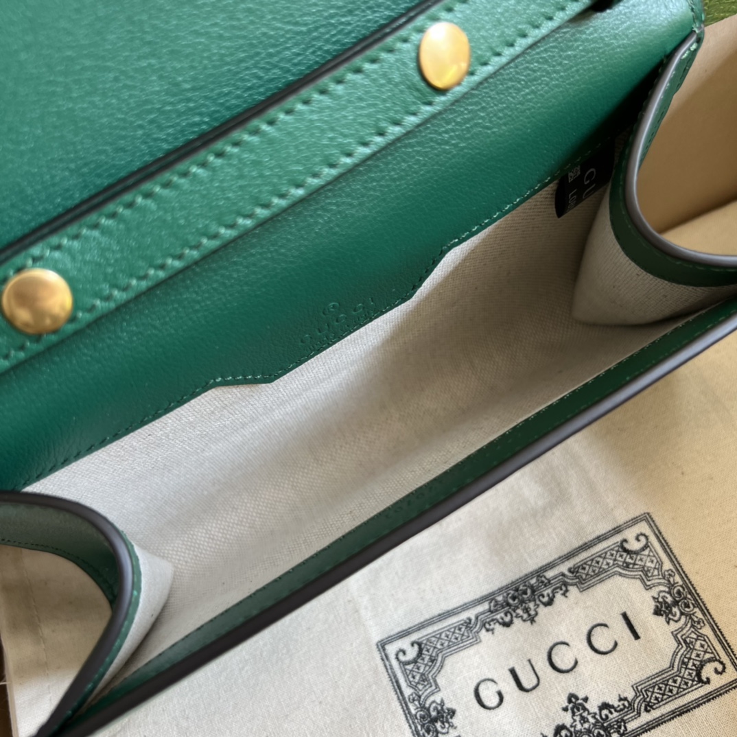 Wholesale Luxury Gucci Gg Small Top Handle Bag With Bamboo - Image 8