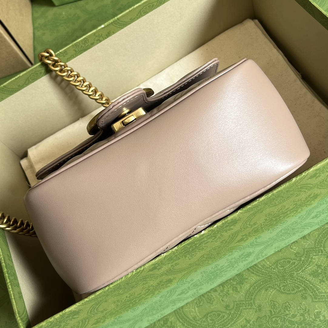 Wholesale Luxury Gucci Marmont Gg Pink 739682 - Image 8