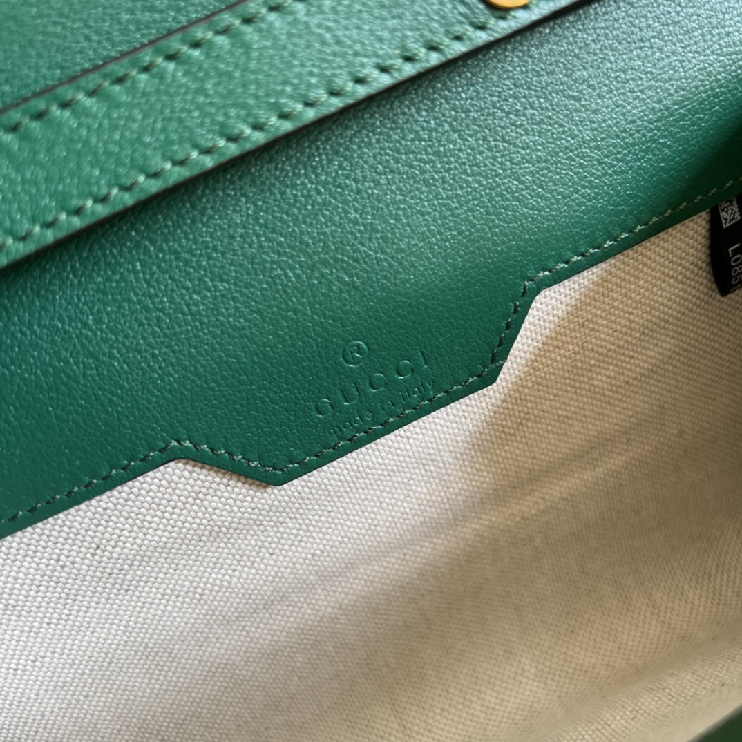 Wholesale Luxury Gucci Gg Small Top Handle Bag With Bamboo - Image 9