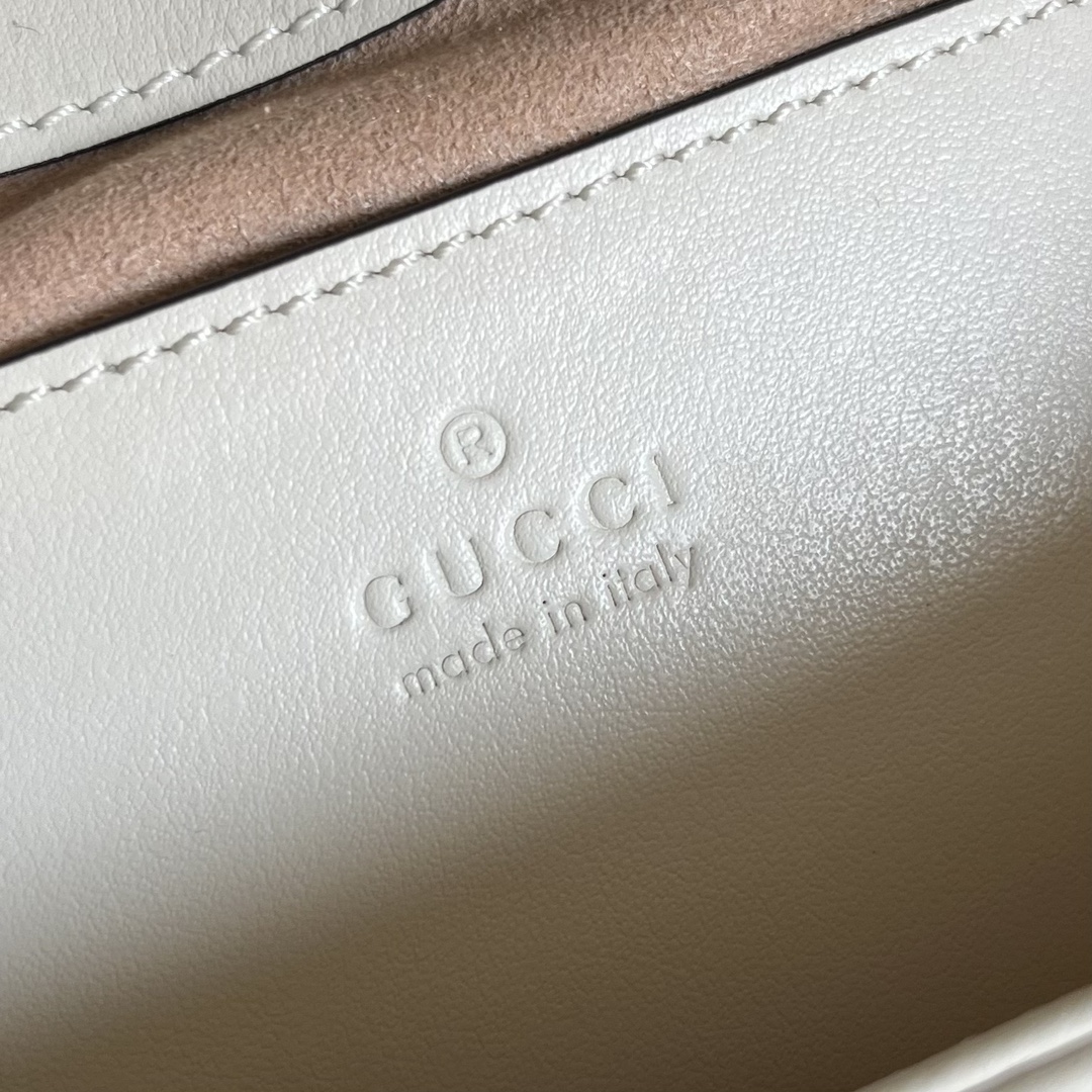 Wholesale Luxury Gucci Marmont Gg White 739682 - Image 3