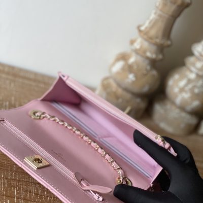 Alternative view of Wholesale Luxury Chanel Wallet On Chain Pink Ap1450