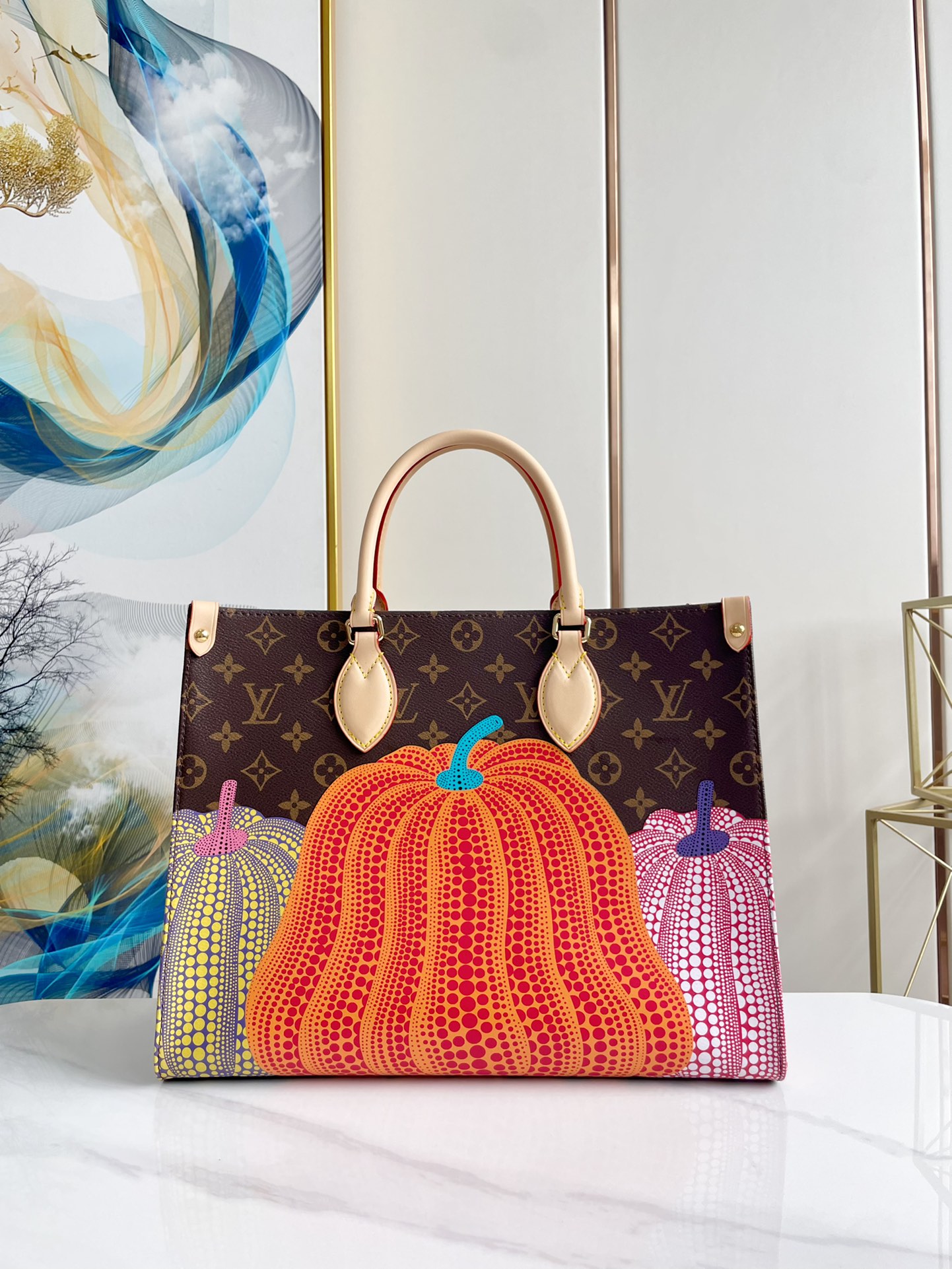 Wholesale Luxury Louis Vuitton Lv X Yk Onthego Mm M46466
