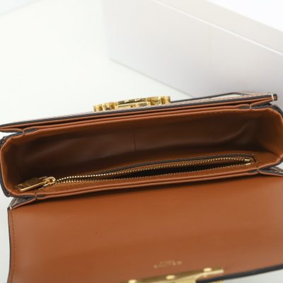 Alternative view of Wholesale Luxury Celine Teen Triomphe Bag In Triomphe Canvas And Calfskin White