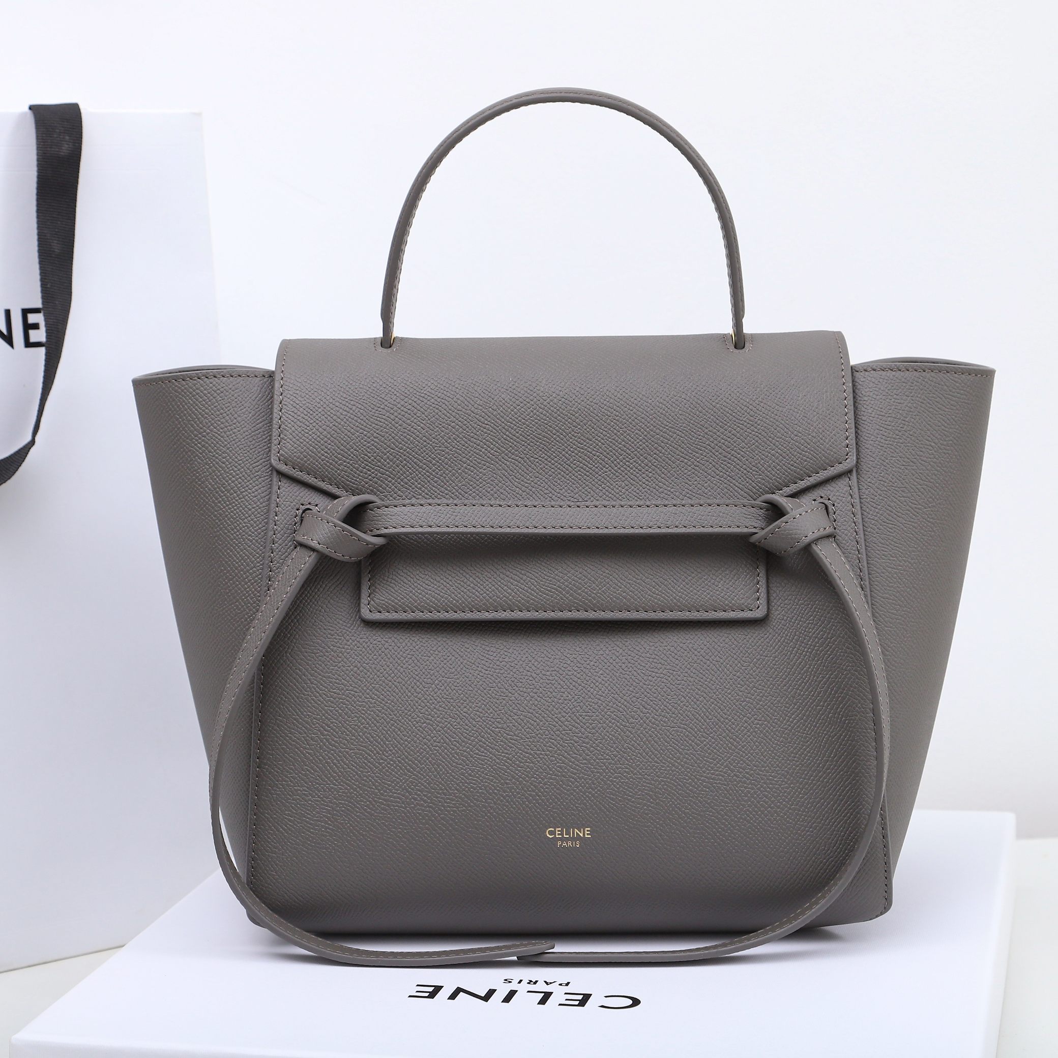 Wholesale Luxury Celine Luggage Handbag In Drummed Calfskin 189023