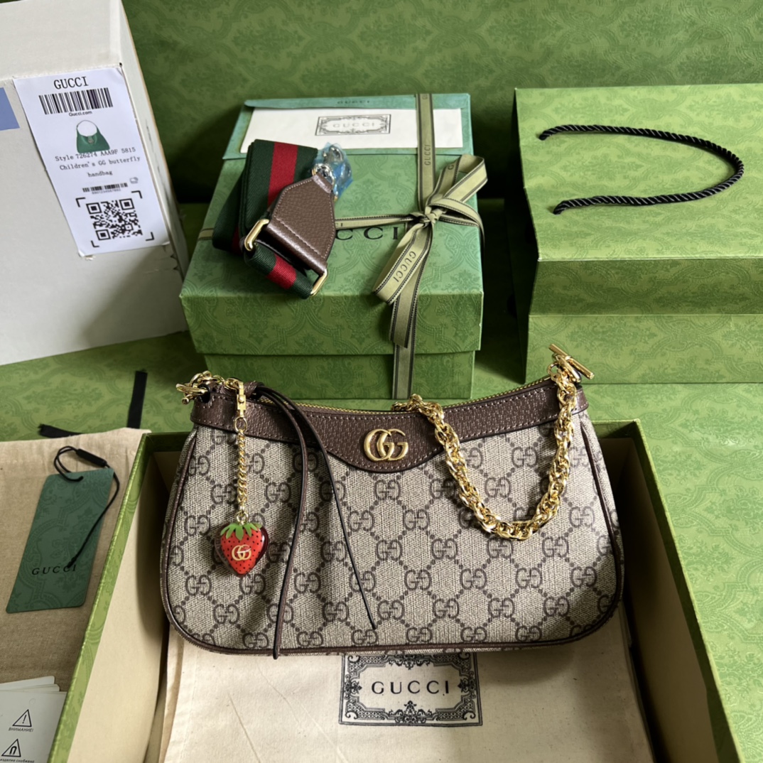 Wholesale Luxury Gucci Ophidia Small Handbag 735132
