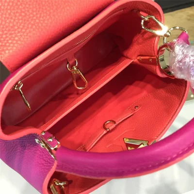 Alternative view of Louis Vuitton M95508 Capucines MM Tote Bag Taurillon Leather