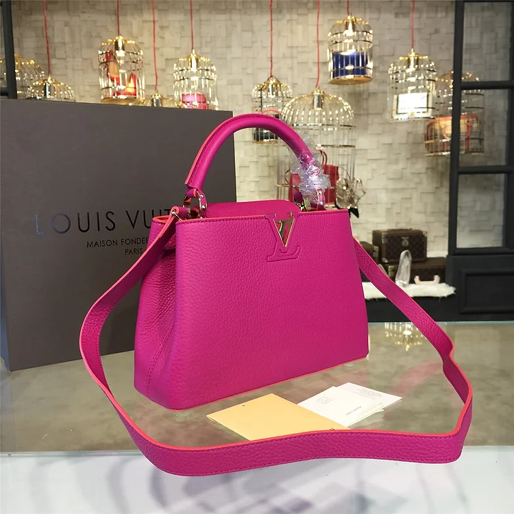 Louis Vuitton M95508 Capucines MM Tote Bag Taurillon Leather - Image 10