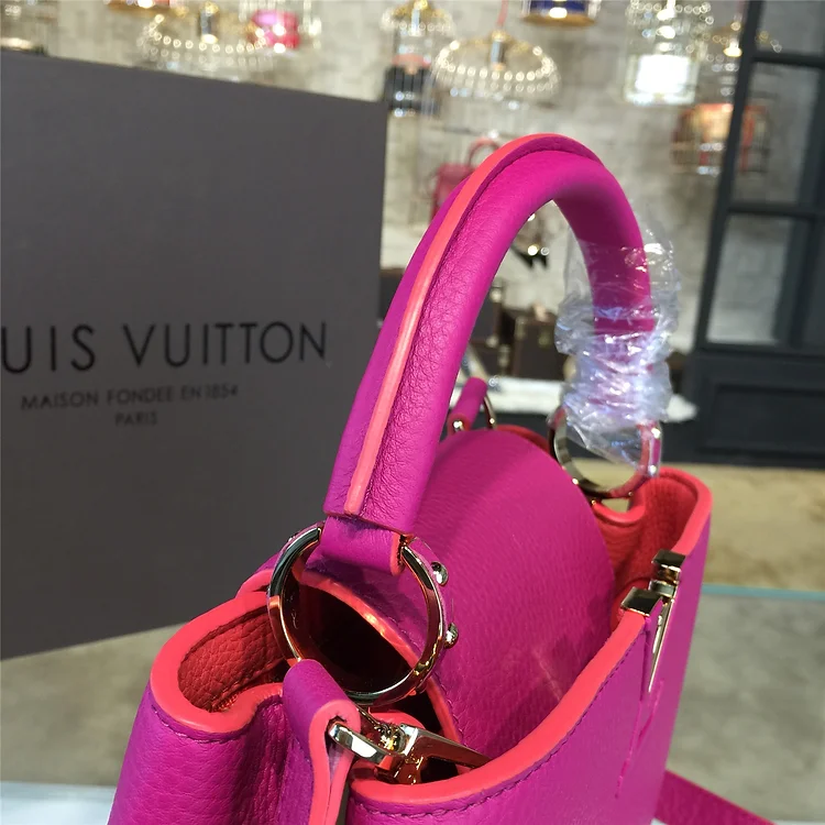 Louis Vuitton M95508 Capucines MM Tote Bag Taurillon Leather - Image 4