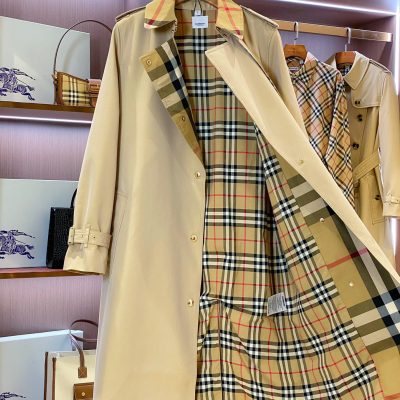 Alternative view of Wholesale Luxury BBR Trench Coat Dupe Women Classic Coat